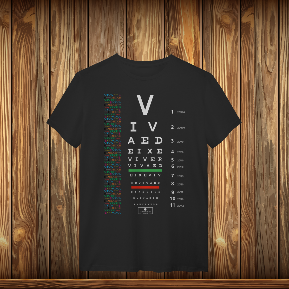 T-Shirt Quality - TESTE SUA VISÃO