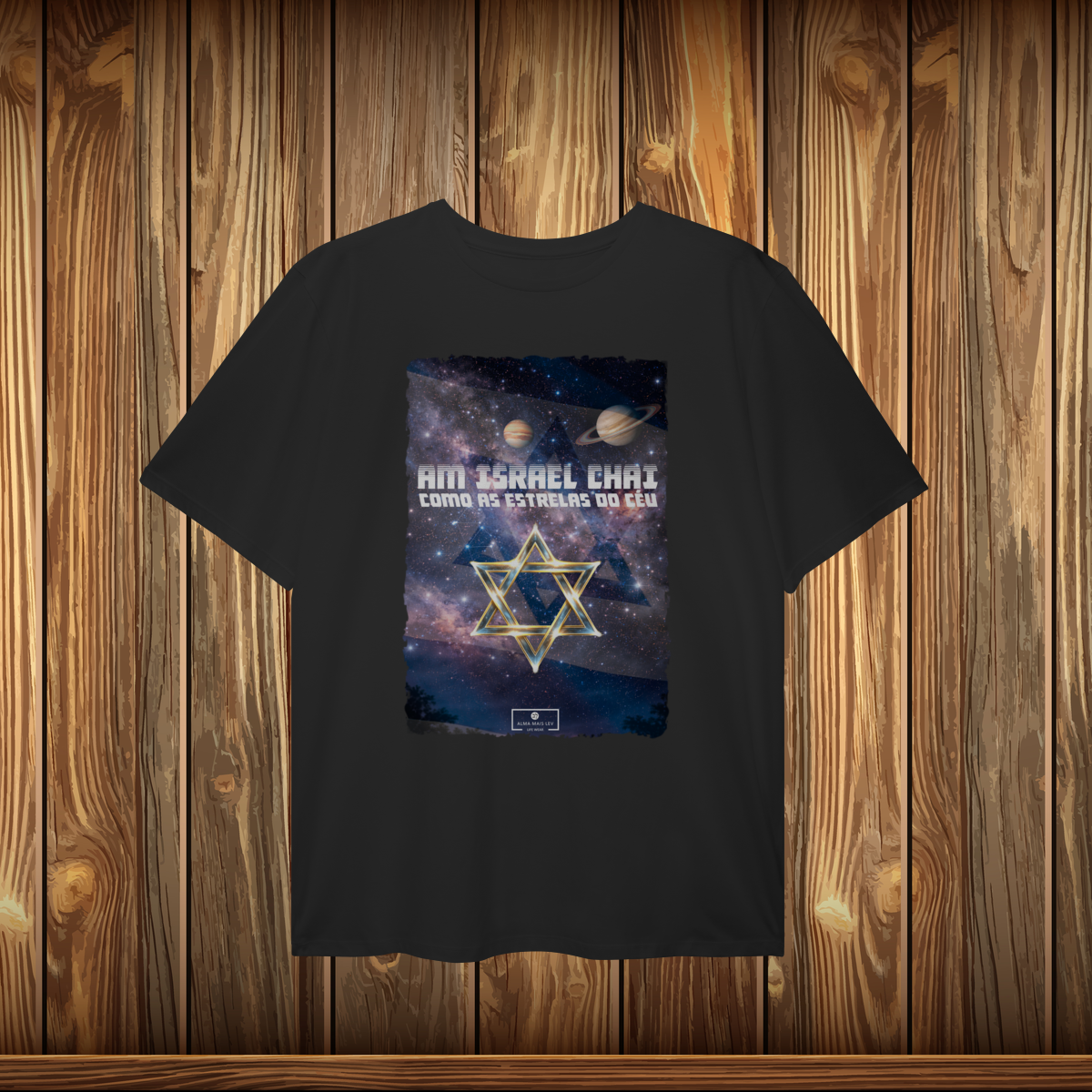 Nome do produto: Plus Size - AM ISRAEL CHAI - ESTRELAS