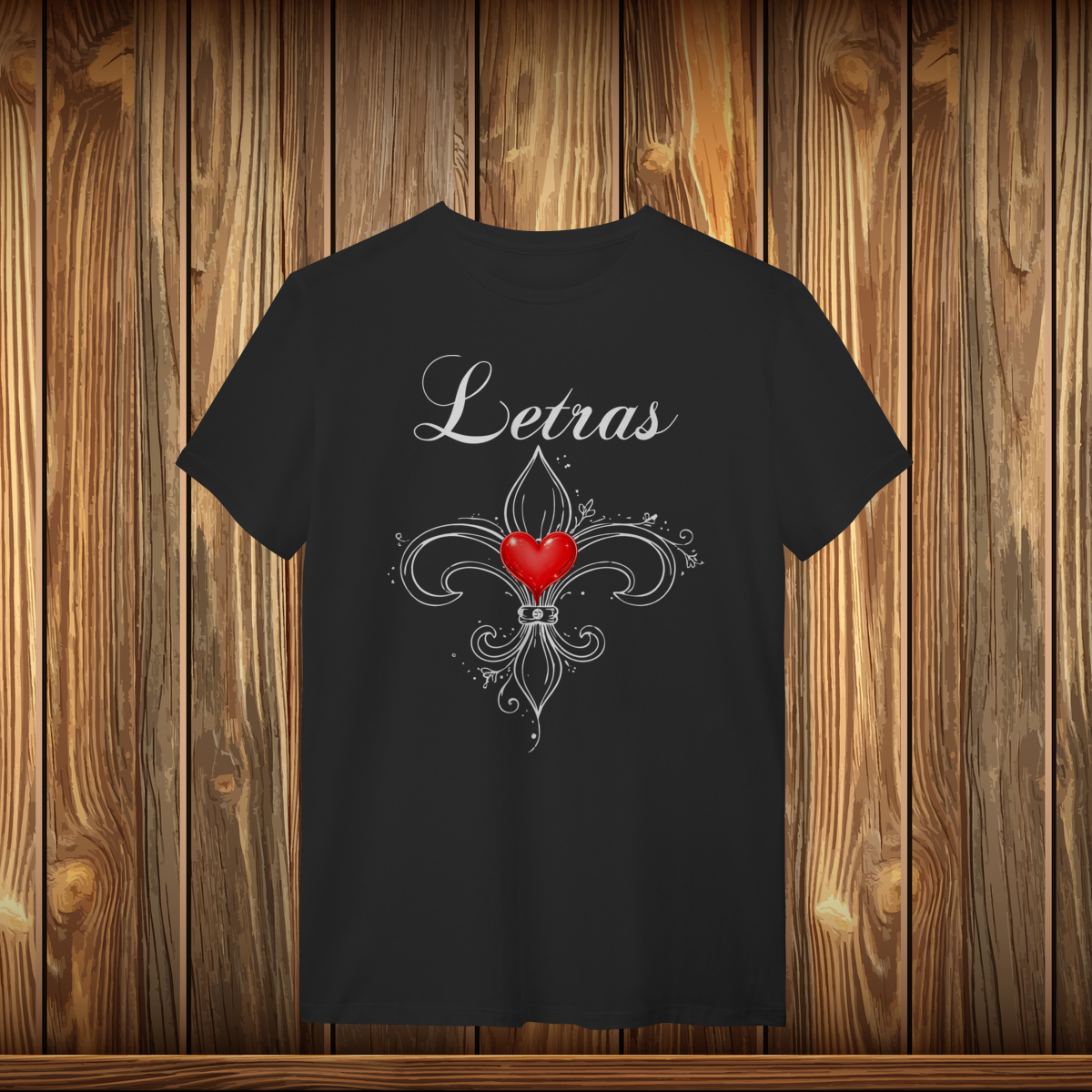 T-Shirt Quality - LETRAS - LOVE