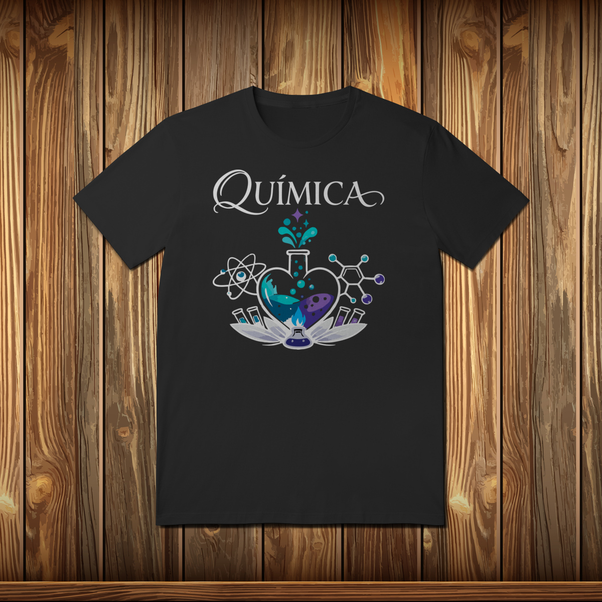 Nome do produto: T-Shirt Quality - QUÍMICA