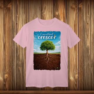 T-Shirt Classic - É INEVITÁVEL CRESCER