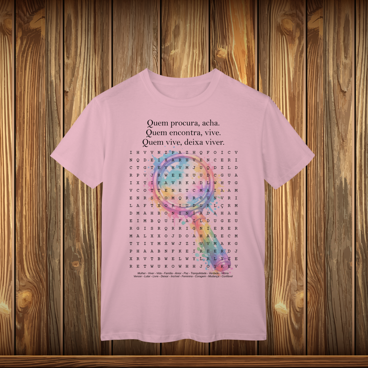 T-Shirt Classic - QUEM PROCURA ACHA