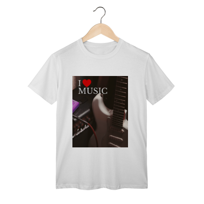 Nome do produto: T-Shirt I love music