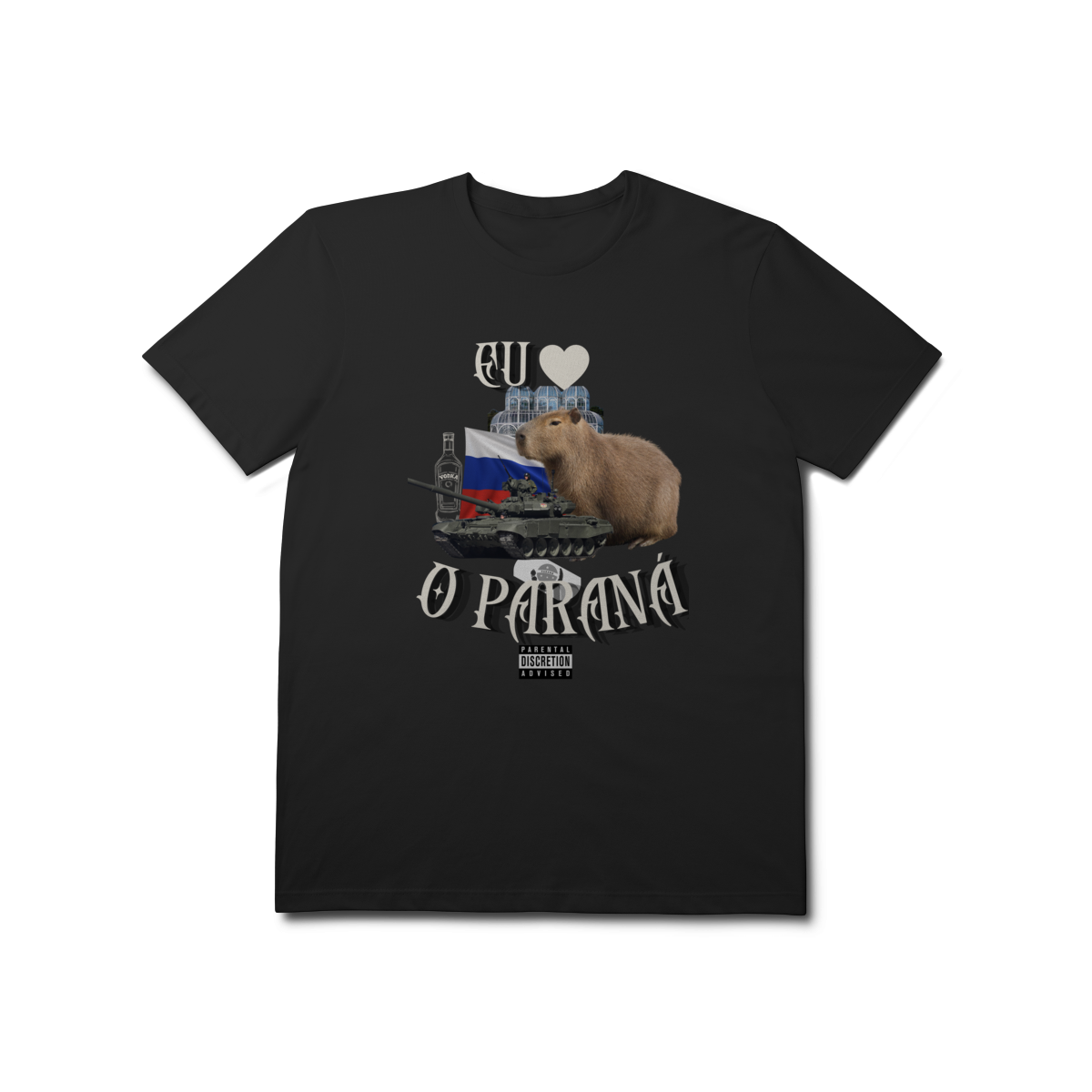 Nome do produto: Camiseta 100% Algodão - Paraná