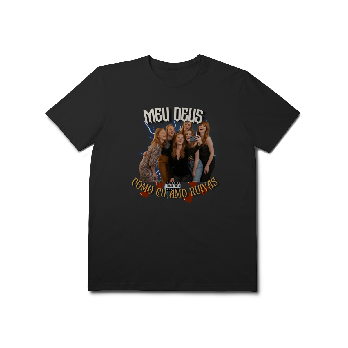 Nome do produto: Camiseta 100% Algodão - Ruivas