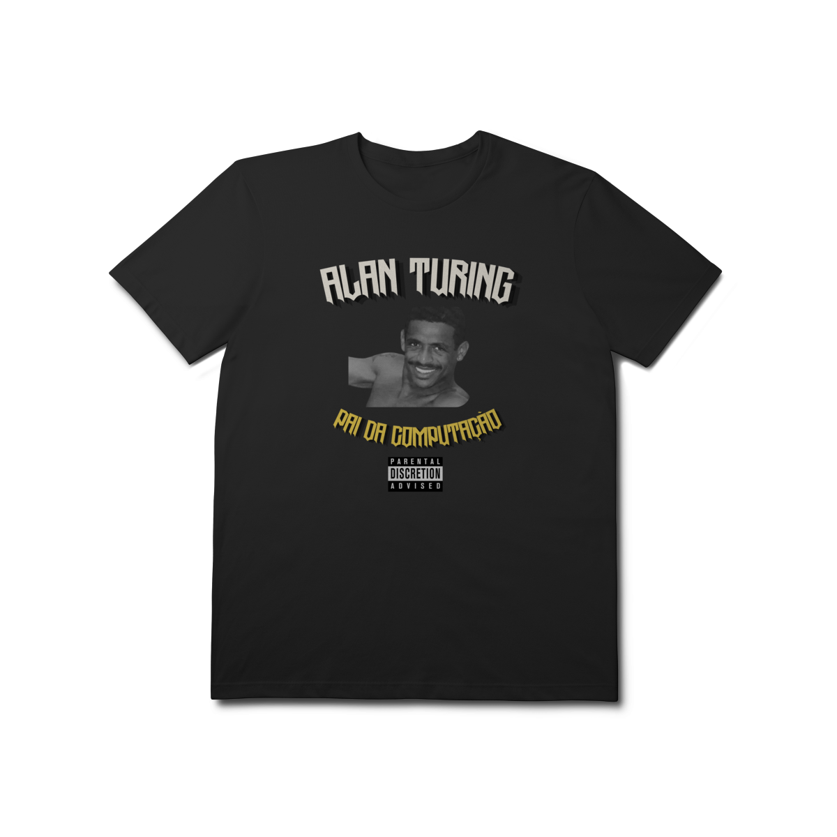 Nome do produto: Camiseta 100% Algodão - Alan Turing