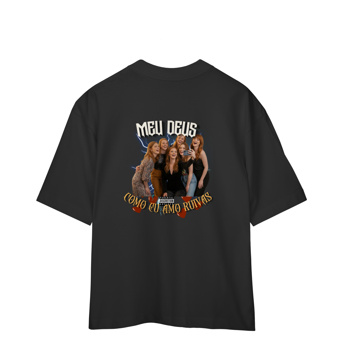 Nome do produto: Oversized By Mike - Ruivas