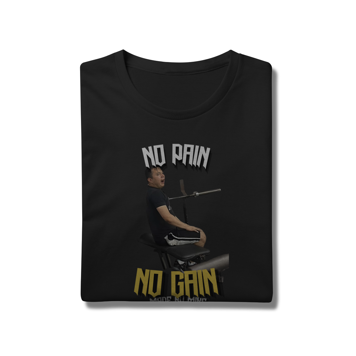 Nome do produto: Camiseta 100% Algodão - No Pain, No Gain