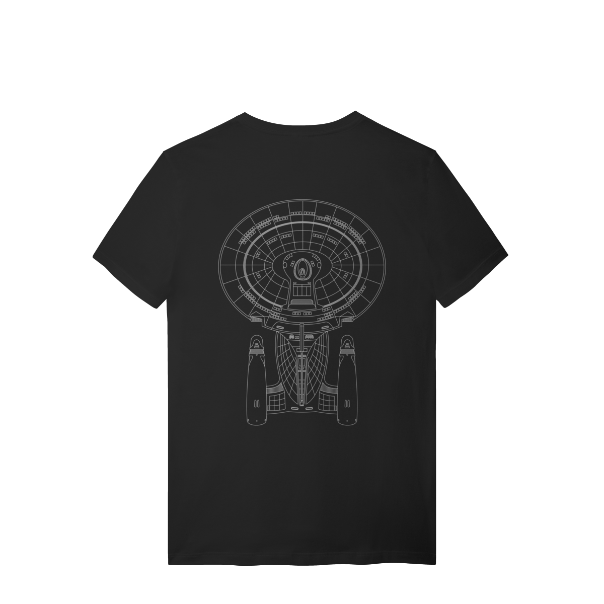 Camisas com esquema da Enterprise D - T-Shirt Quality - 01