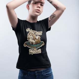 Camiseta baby Long Shih-Tzu #stickerpaws