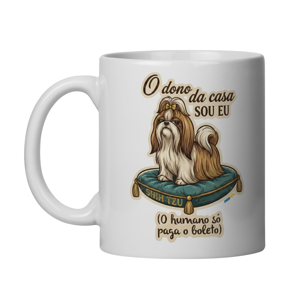 Caneca Shih-Tzu #stickerpaws