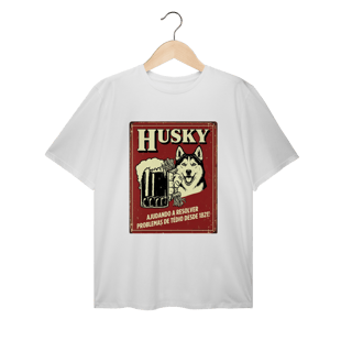 Camiseta plus size Husky #vintageposter