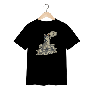 Camiseta Infantil (2 a 8 anos) Husky #stickerpaws