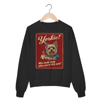 Moleton fechado Yorkie #vintageposter