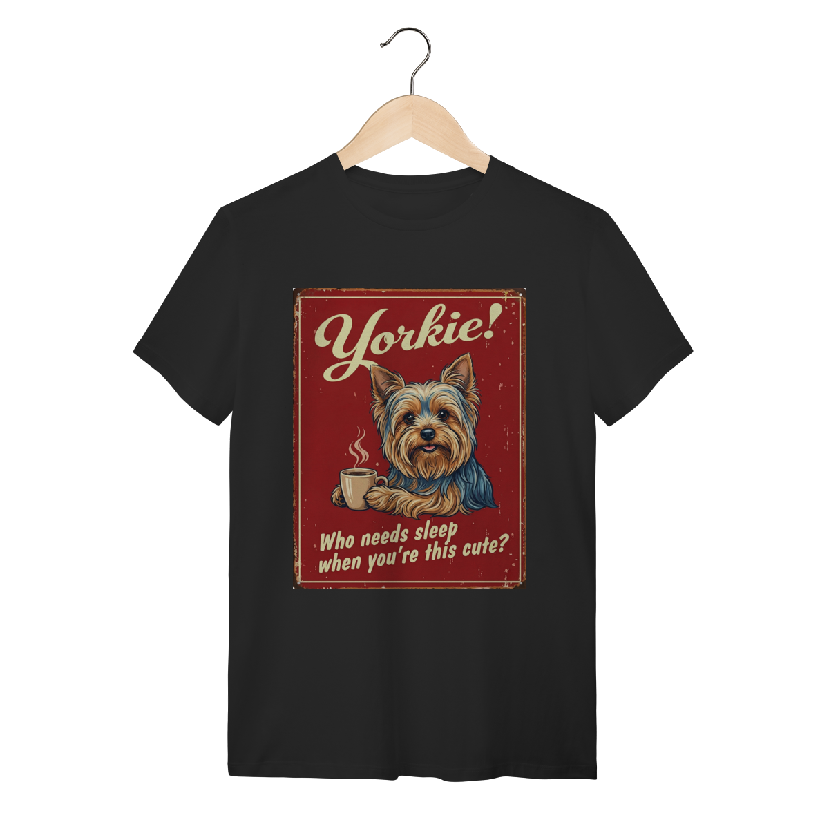 Camiseta Yorkie #vintageposter