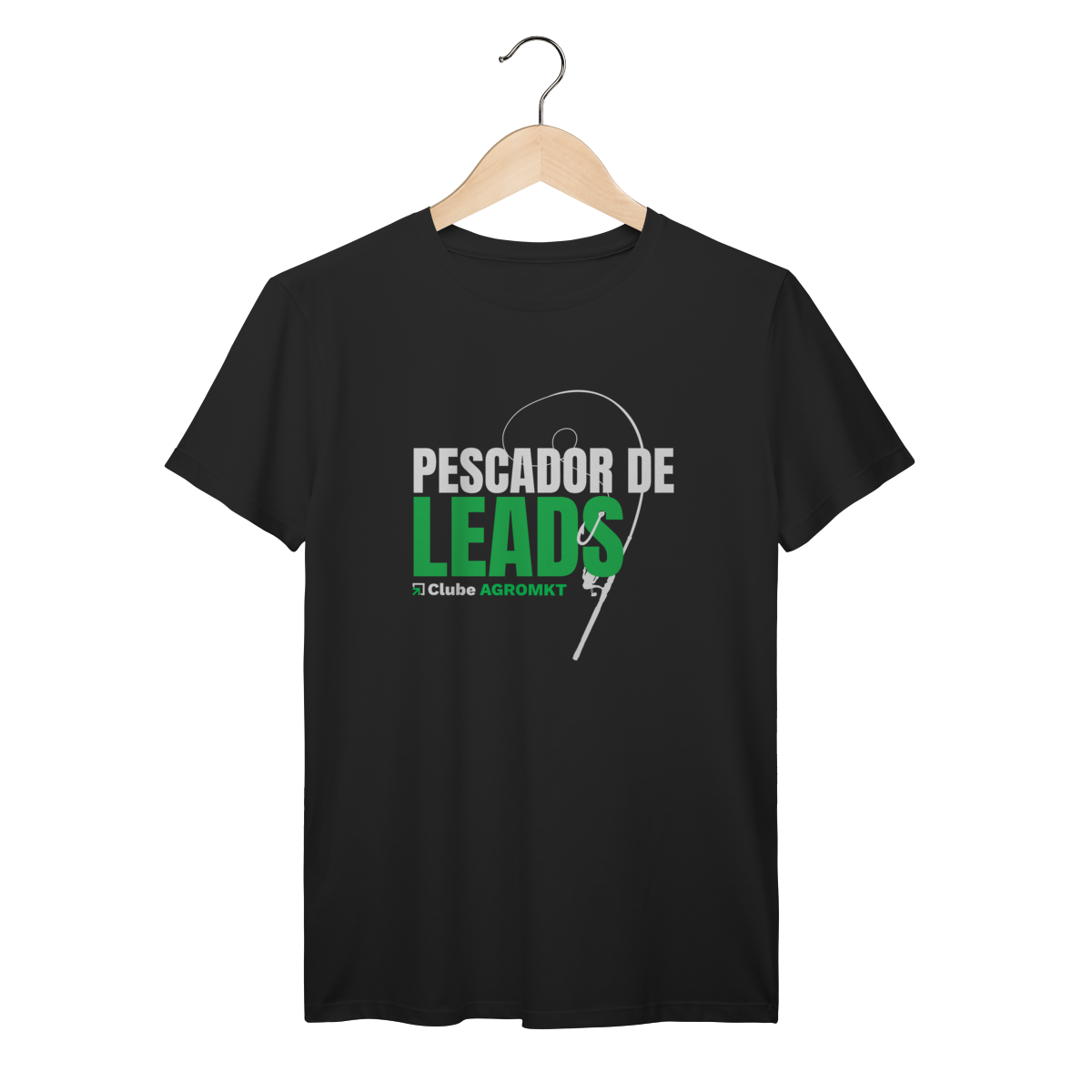 Camiseta - Pescador de Leads (Preta)
