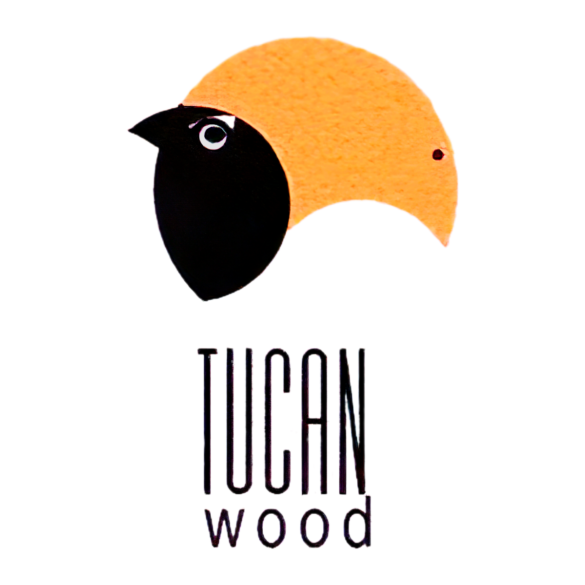 Nome do produto: Tucano wood logo design