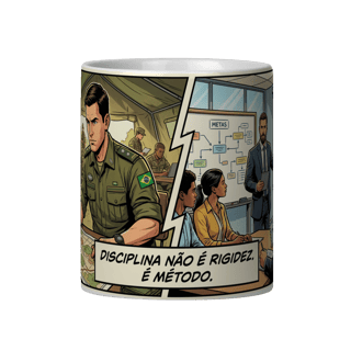 DISCIPLINA NÃO É RIGIDEZ. É MÉTODO