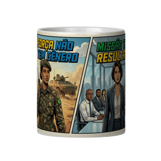 FORÇA NÃO TEM GÊNERO. MISSÃO TEM RESULTADO