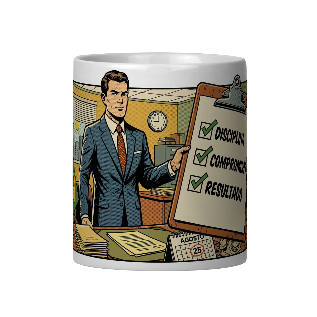 DISCIPLINA, COMPROMISSO E RESULTADO