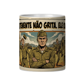 SUBTENENTE NÃO GRITA. ELE OLHA