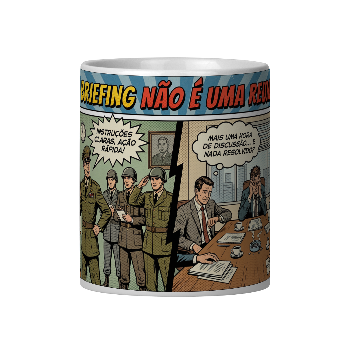 UM BRIEFING NÃO É UMA REUNIÃO