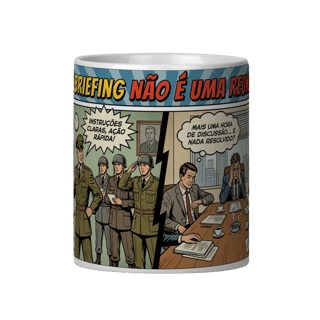 UM BRIEFING NÃO É UMA REUNIÃO