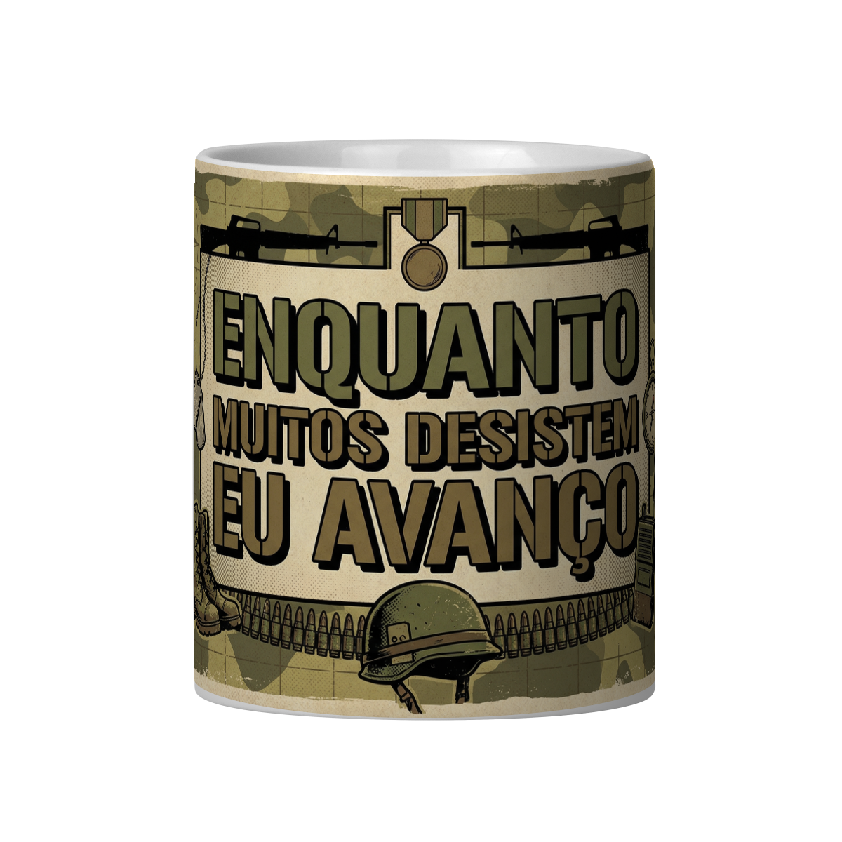 ENQUANTO MUITOS DESISTEM EU AVANÇO