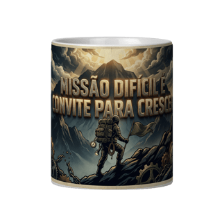 MISSÃO DIFÍCIL É CONVITE PARA CRESCER