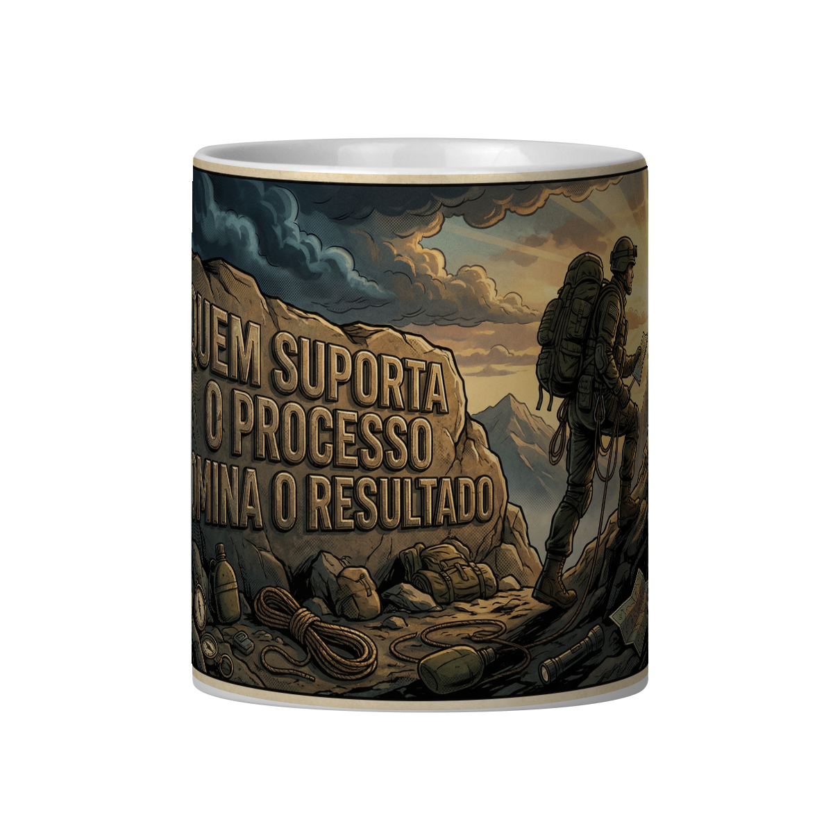 QUEM SUPORTA O PROCESSO DOMINA O RESULTADO