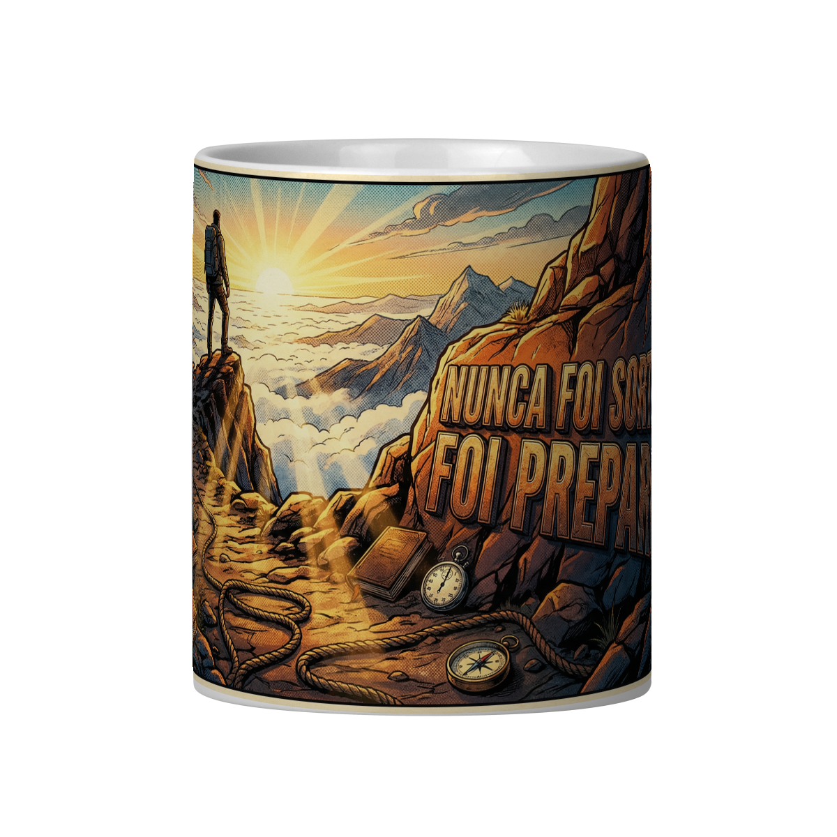 NUNCA FOI SORTE. FOI PREPARO