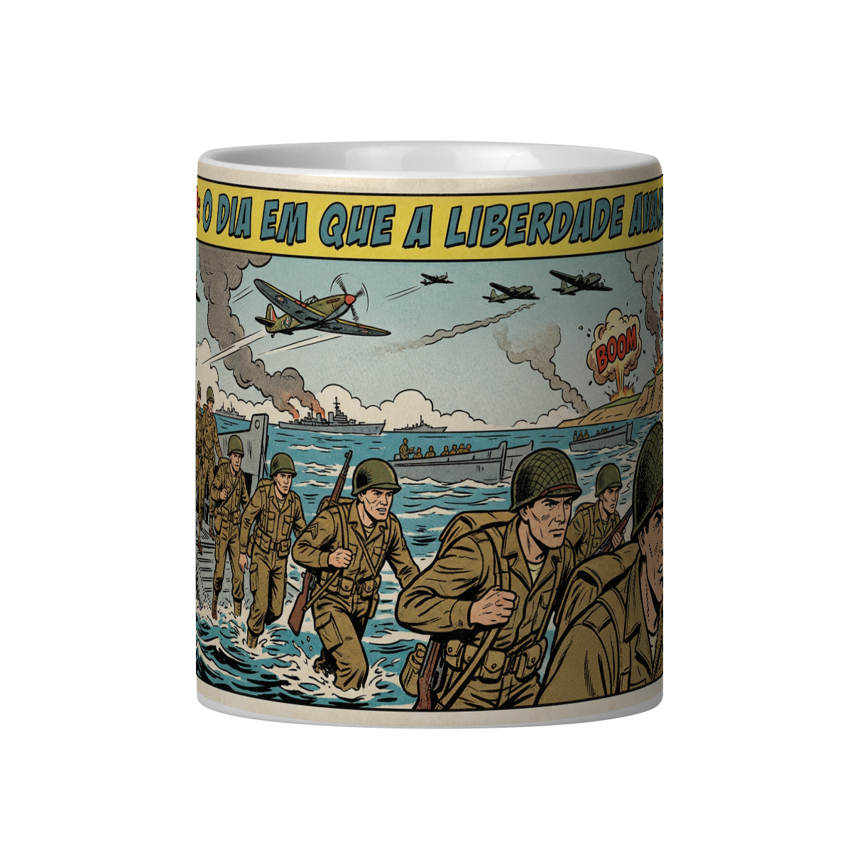 DIA D: O DIA EM QUE A LIBERDADE AVANÇOU