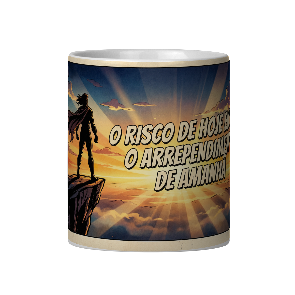 O RISCO DE HOJE EVITA O ARREPENDIMENTO DE AMANHÃ