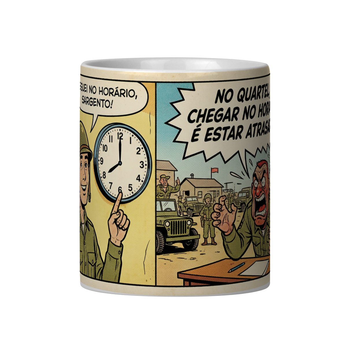 CHEGAR NO HORÁRIO É ESTAR ATRASADO!