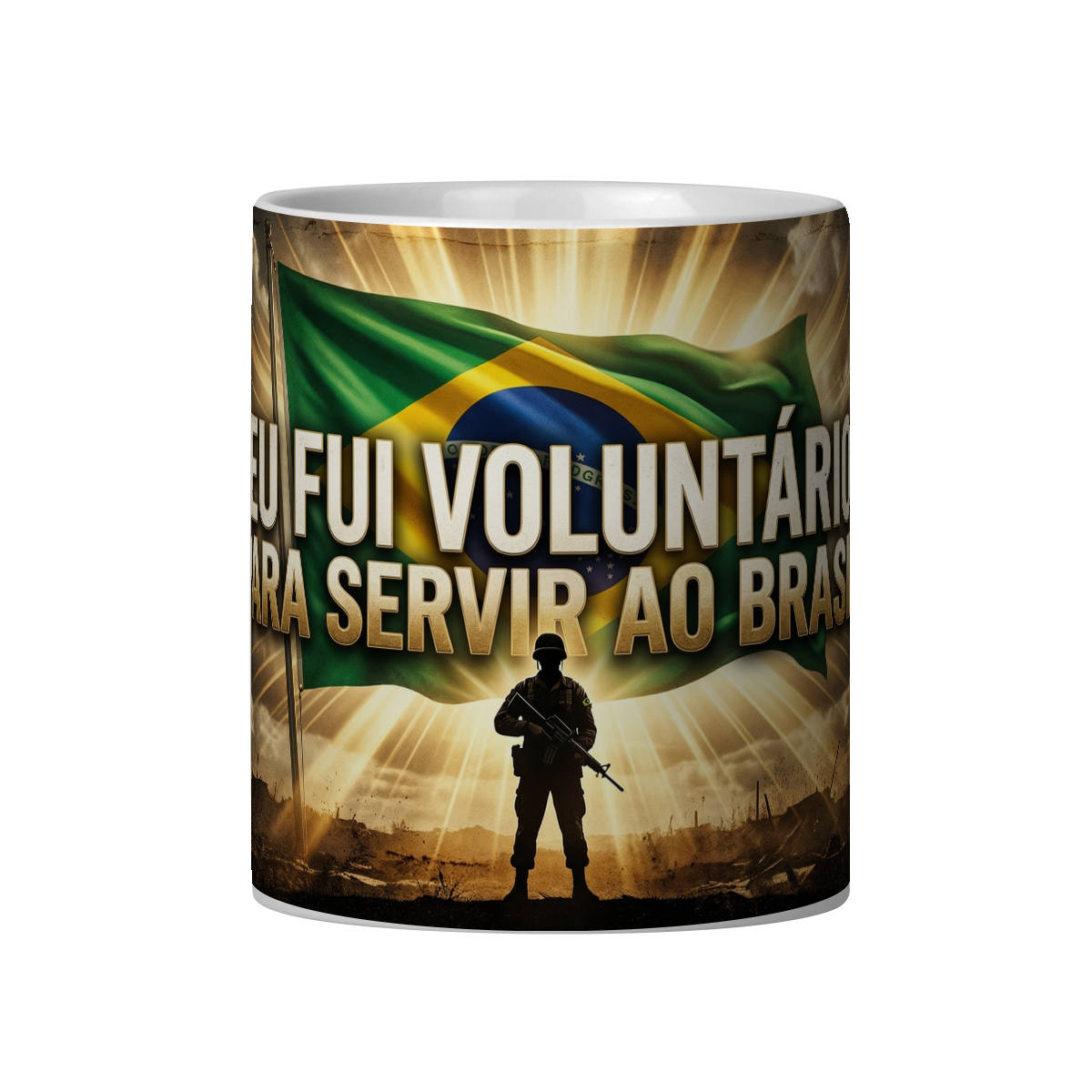 EU FUI VOLUNTÁRIO PARA SERVIR AO BRASIL