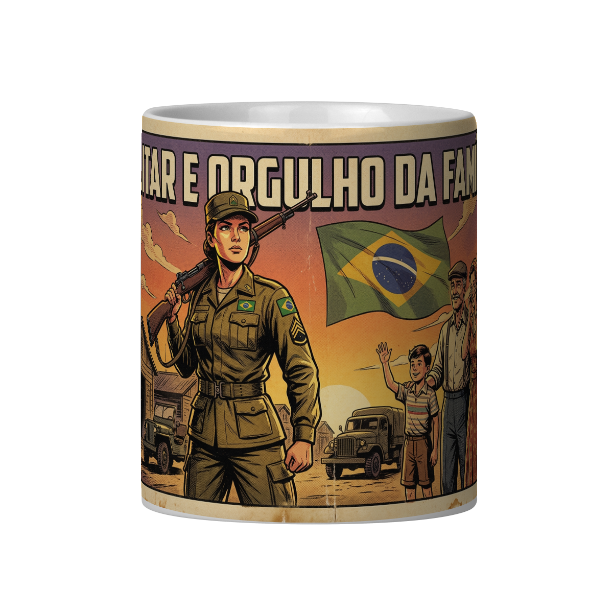 MILITAR E ORGULHO DA FAMÍLIA
