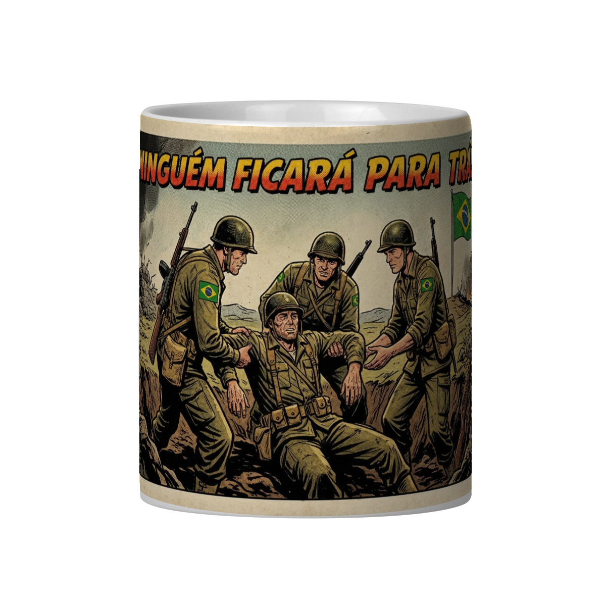 NINGUÉM FICARÁ PARA TRÁS