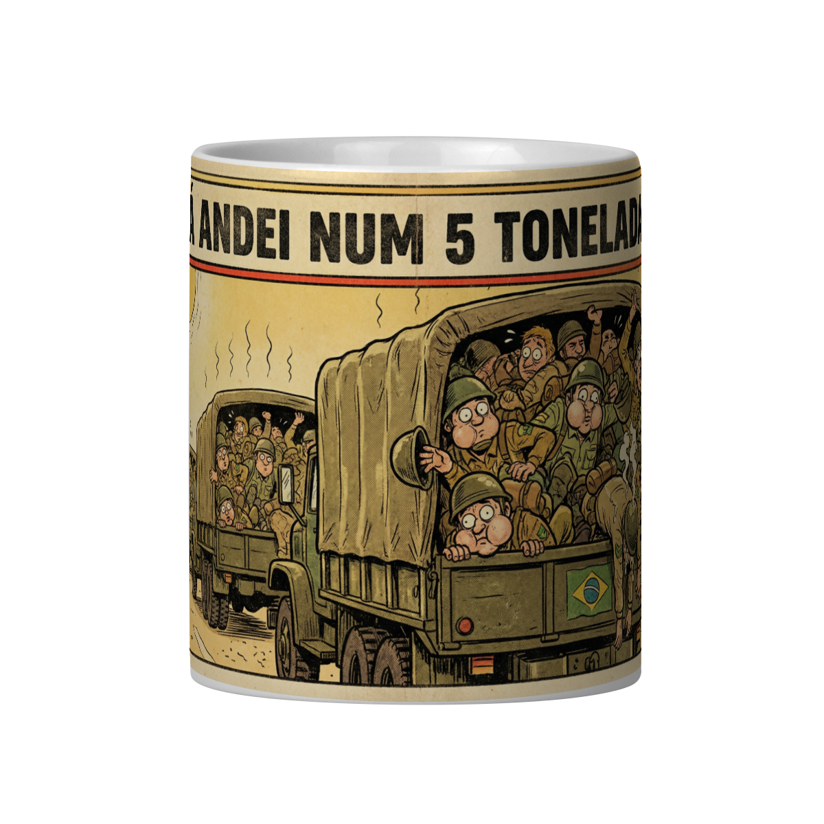 JÁ ANDEI NUM 5 TONELADAS