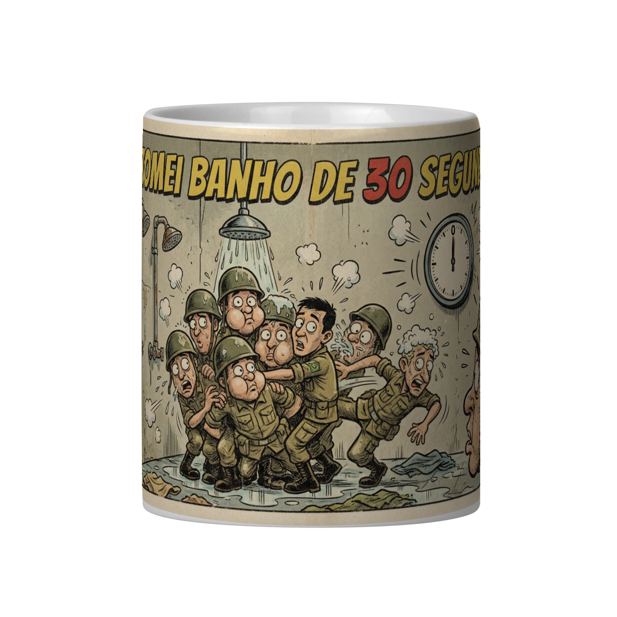 JÁ TOMEI BANHO DE 30 SEGUNDOS