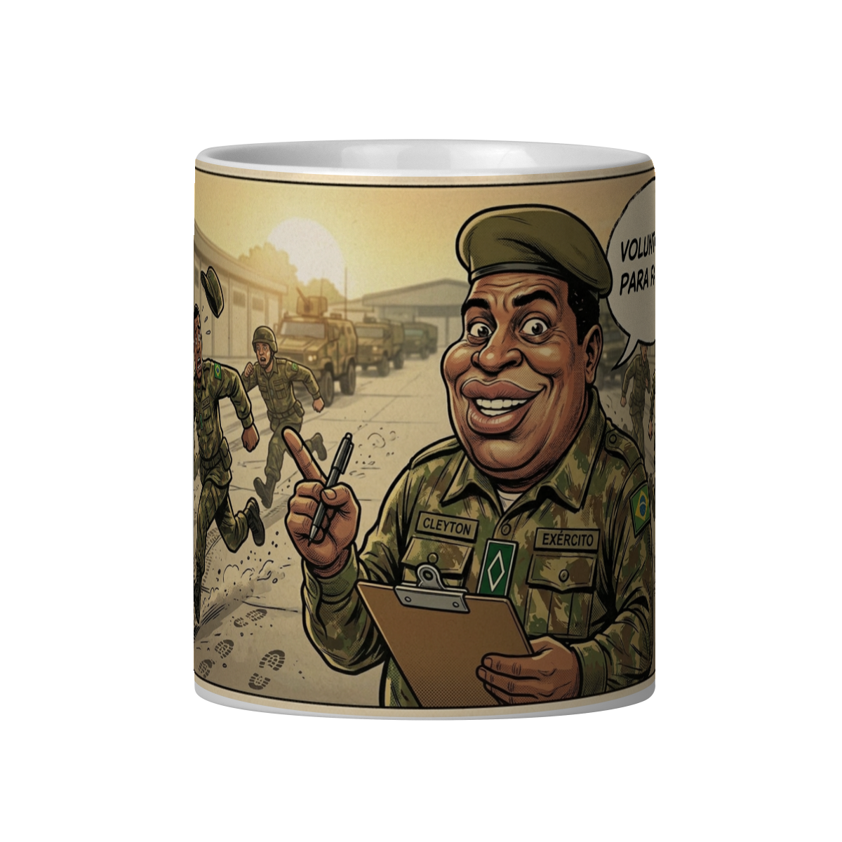 VOLUNTÁRIOS PARA FAXINA? - LINHA SUB CLEYTON