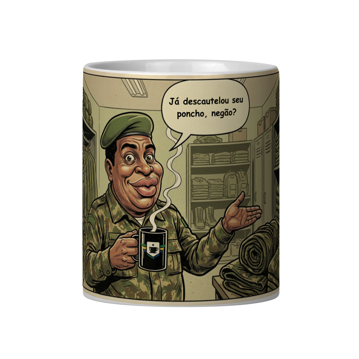 JÁ DESCAUTELOU SEU PONCHO, NEGÃO? - LINHA SUB CLEYTON