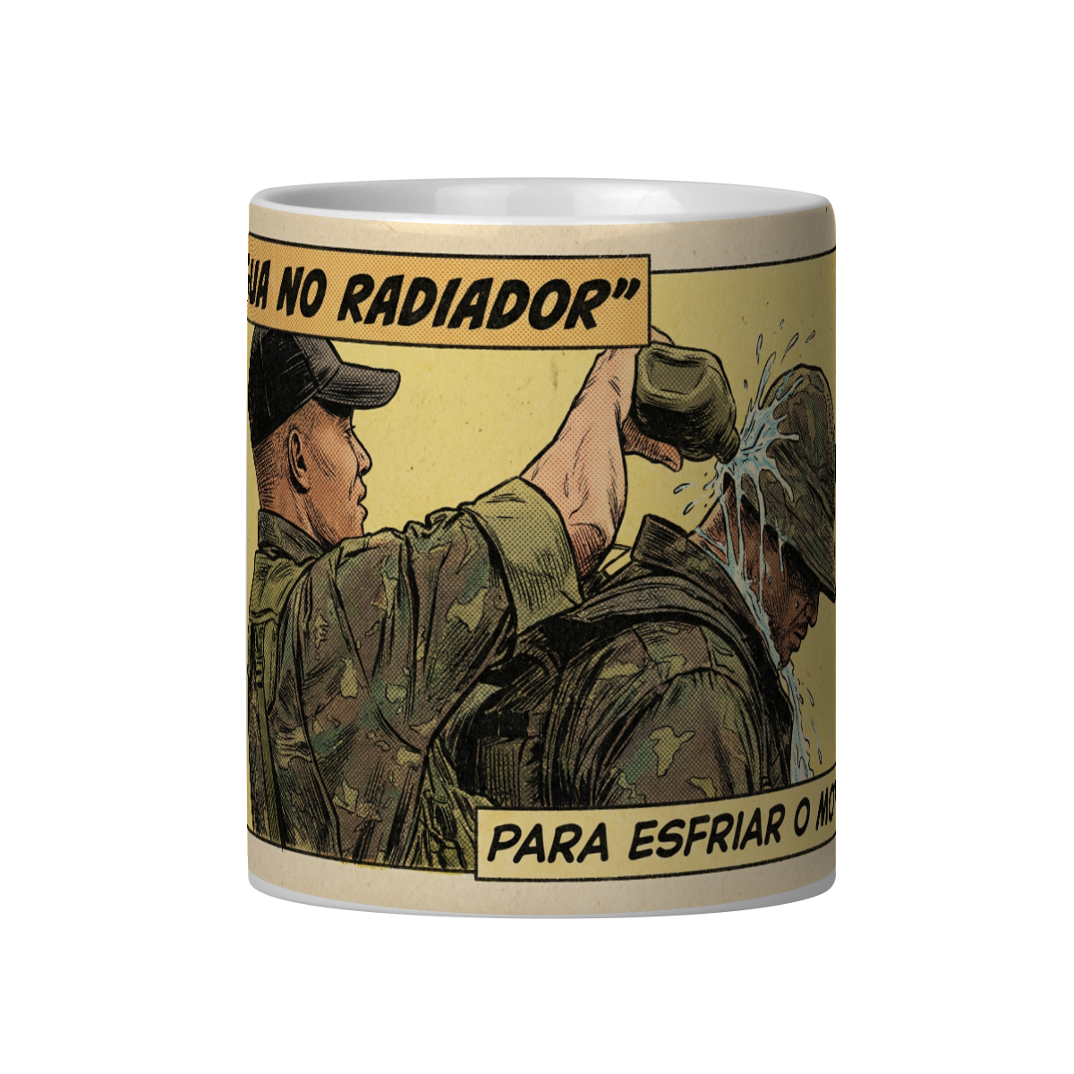 ÁGUA NO RADIADOR - LINHA NO AZUL NO FIRMAMENTO