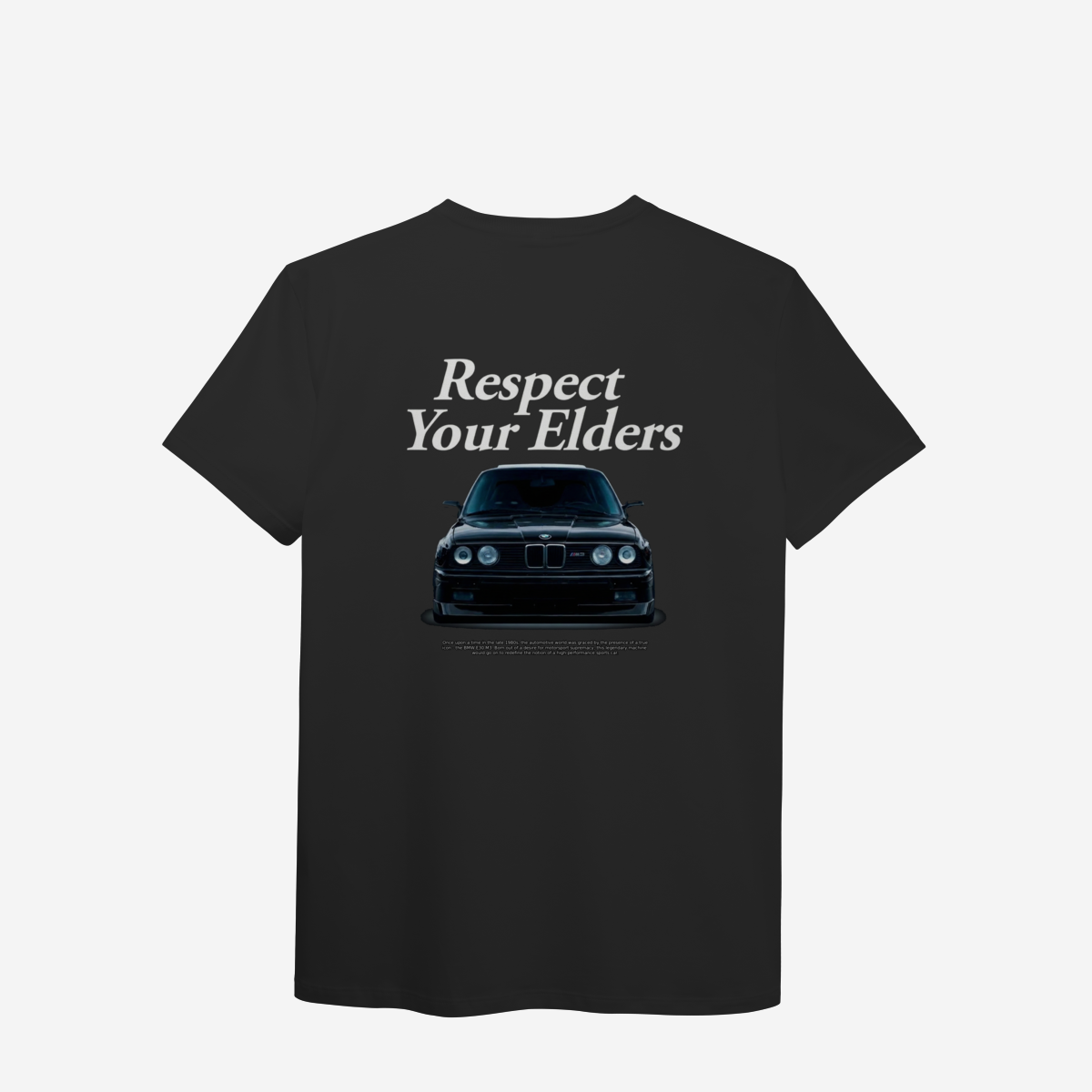Nome do produto: Camiseta Pima - Respect BMW E30 M3