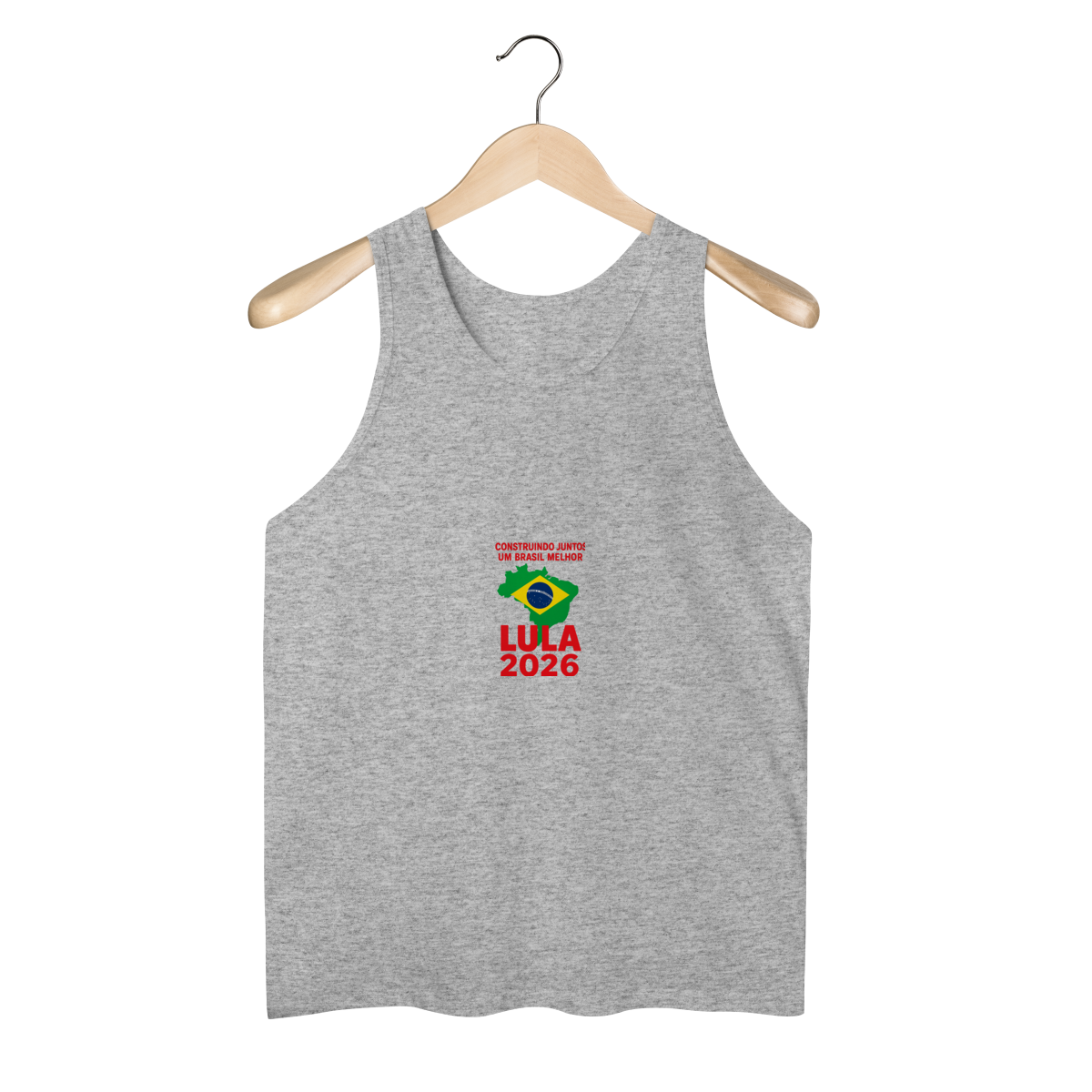 Nome do produto: Regata Masculina Construindo Juntos