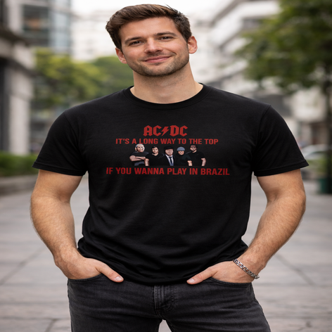 Camiseta Clássica AC/DC
