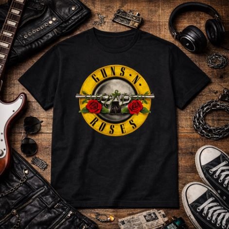 Camiseta Clássica Guns N' Roses