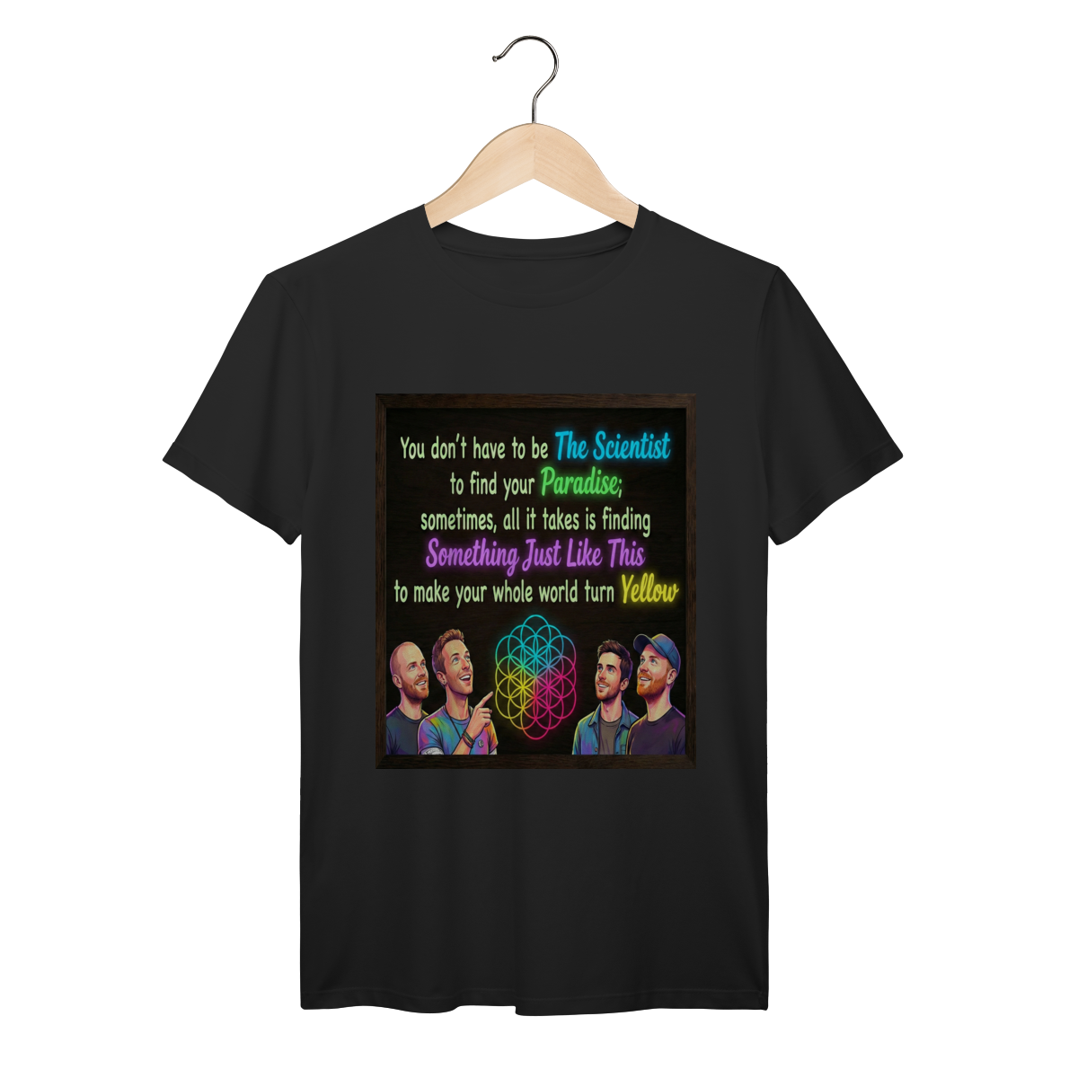 Camiseta Premium Coldplay