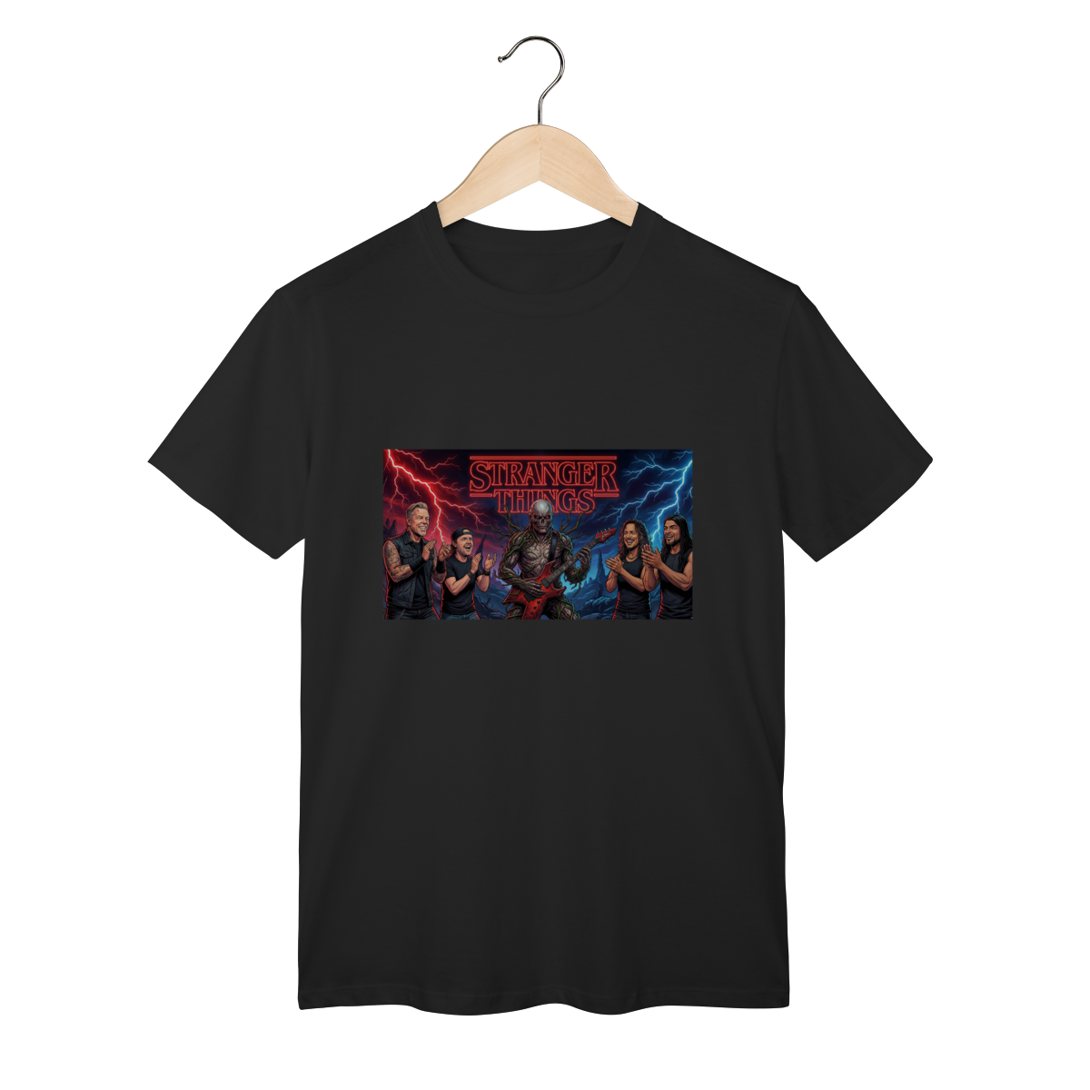 Camiseta Clássica Stranger Things