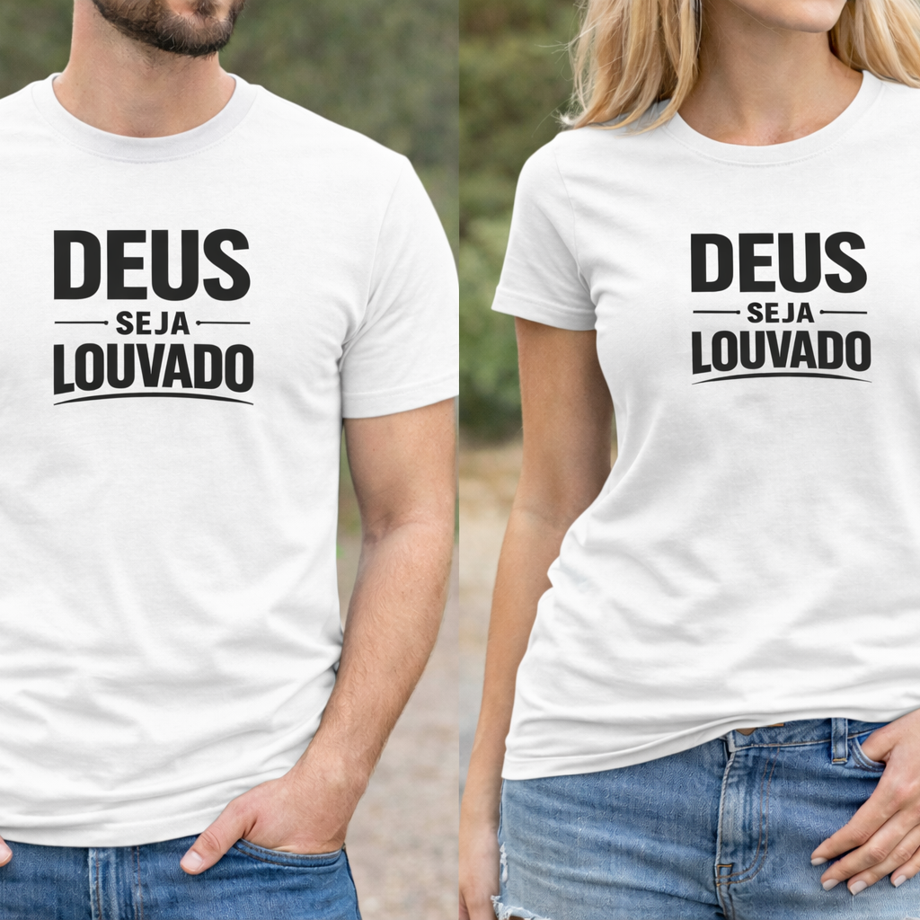 Camiseta Quality Deus seja Louvado