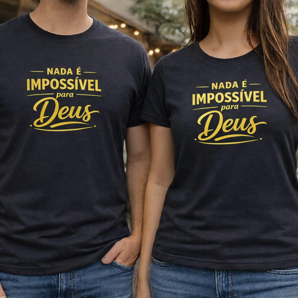 Camiseta Quality Nada é Impossível